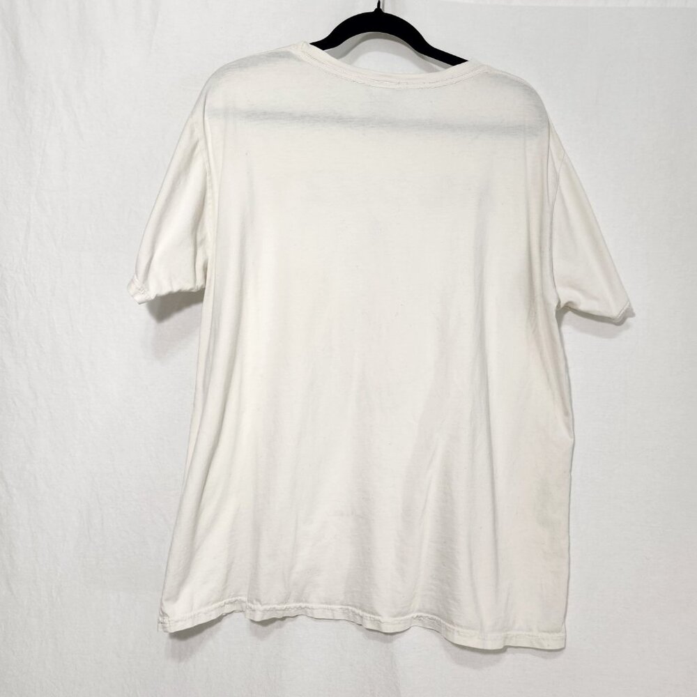RARE Vintage MR. DIZZY 2007 Sun Faded White Cartoon T-Shirt Size X-Large U.S.A. - Picture 3 of 17